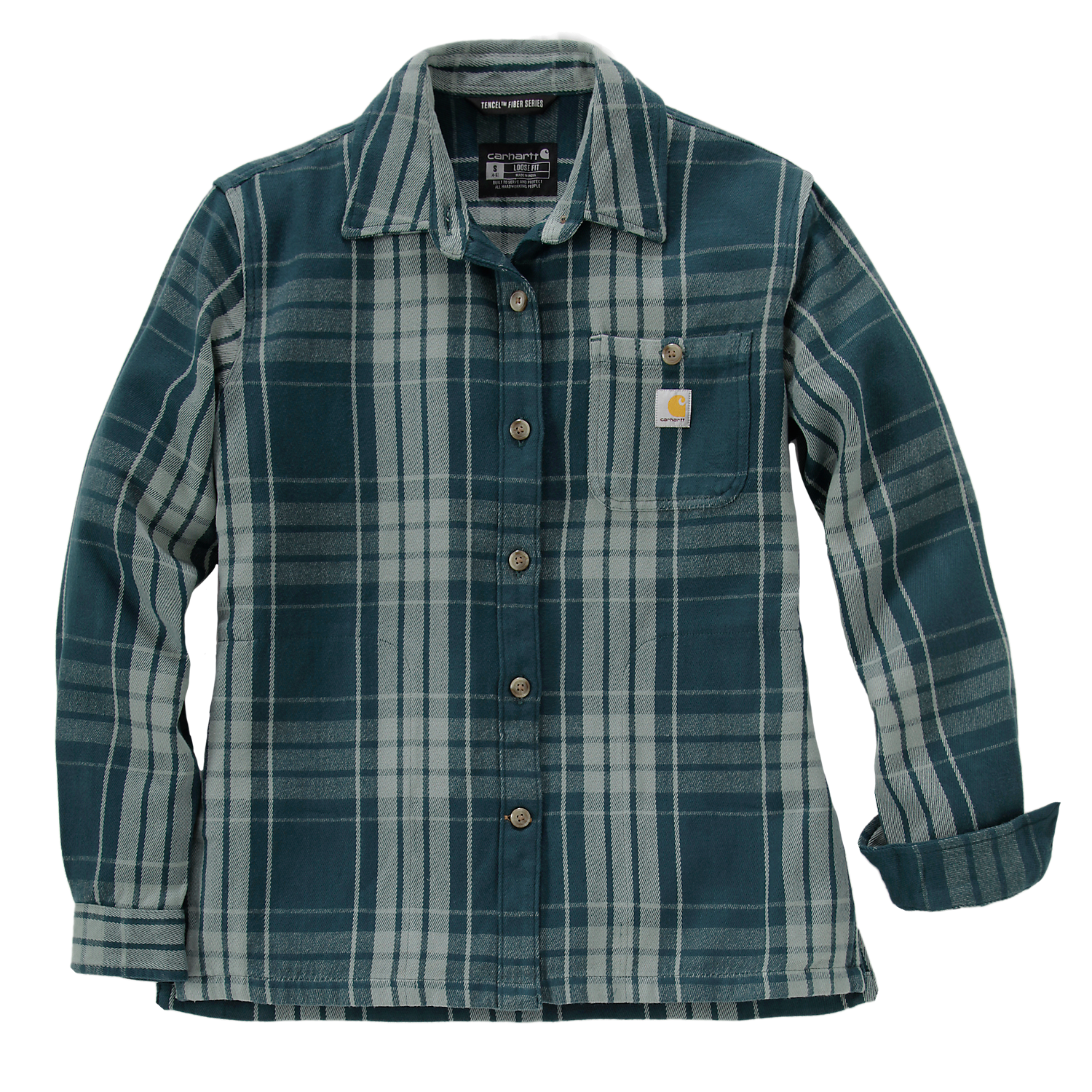 Carhartt female Loose Fit Work Shirt 107136 Green