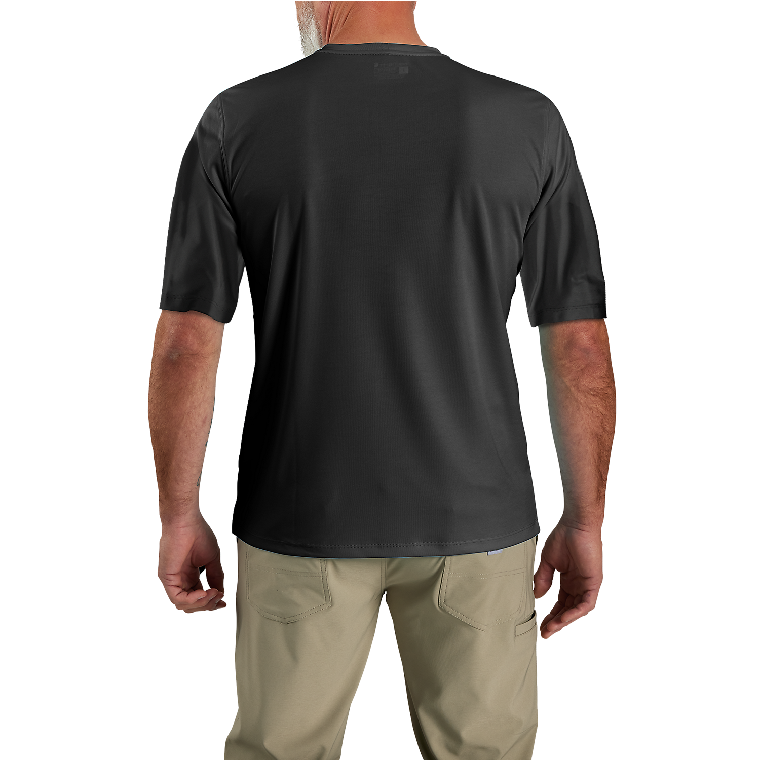 Carhartt Force Relaxed Logo T-shirt Sun Defender - 107182 Black