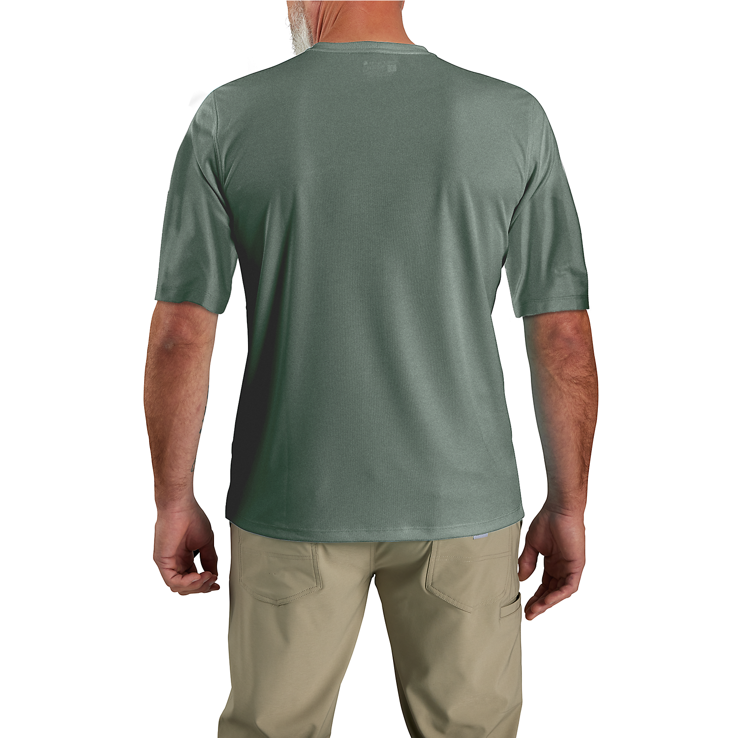Carhartt Force Relaxed Logo T-shirt Sun Defender - 107182 GO6