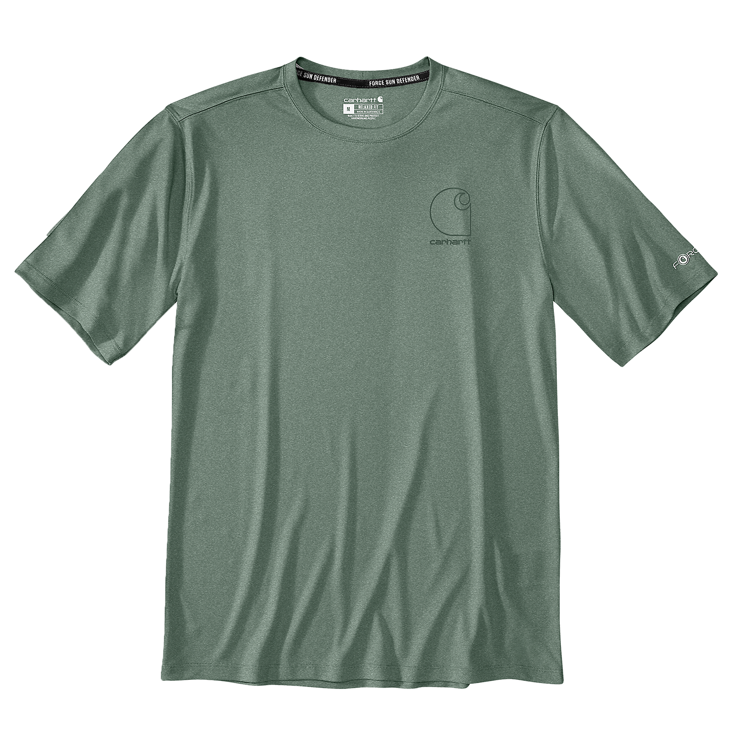 Carhartt Force Relaxed Logo T-shirt Sun Defender - 107182 GO6