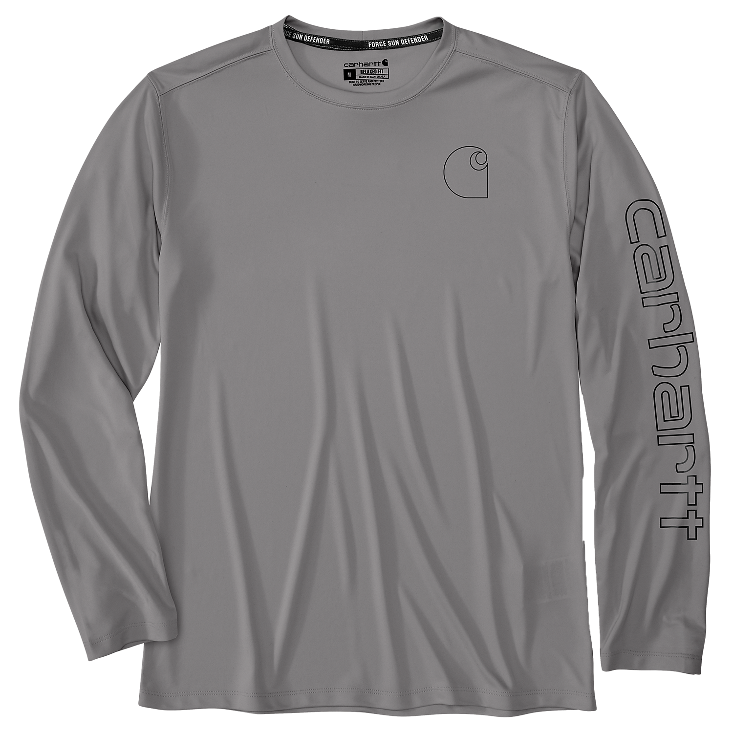 Carhartt Logo Graphic T-shirt LS Force Sun Defender - 107202 APH