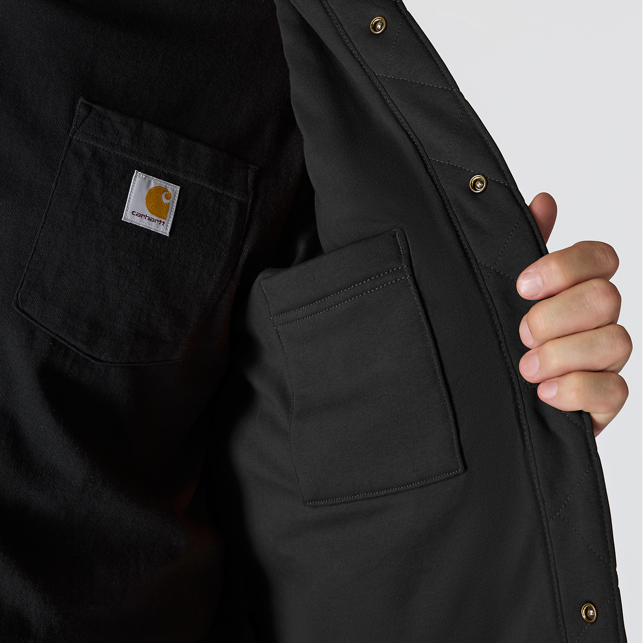 Carhartt Loose Fit Snap Front - 107270 Black