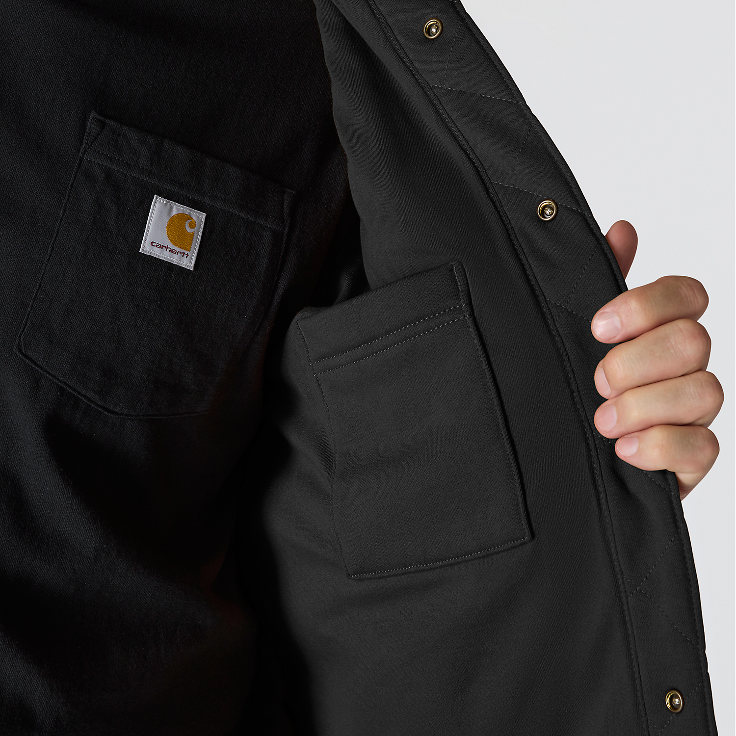 Carhartt Loose Fit Snap Front - 107270 Black
