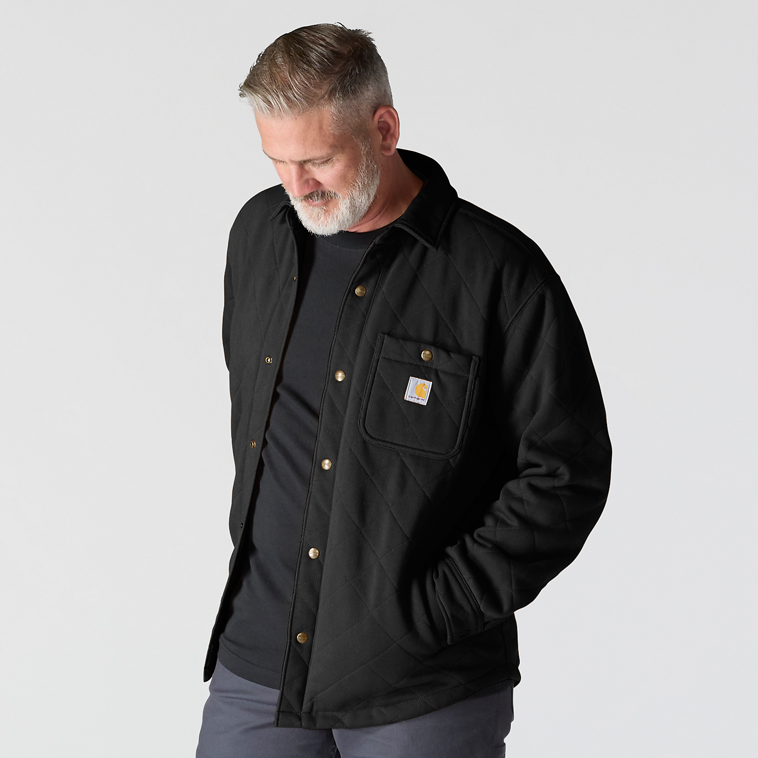Carhartt Loose Fit Snap Front - 107270 Black