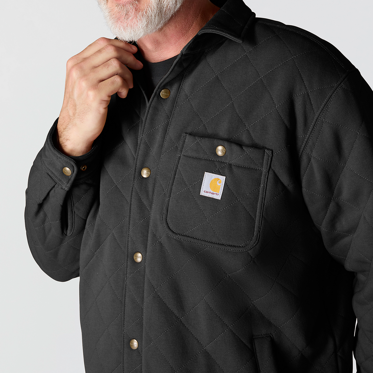 Carhartt Loose Fit Snap Front - 107270 Black