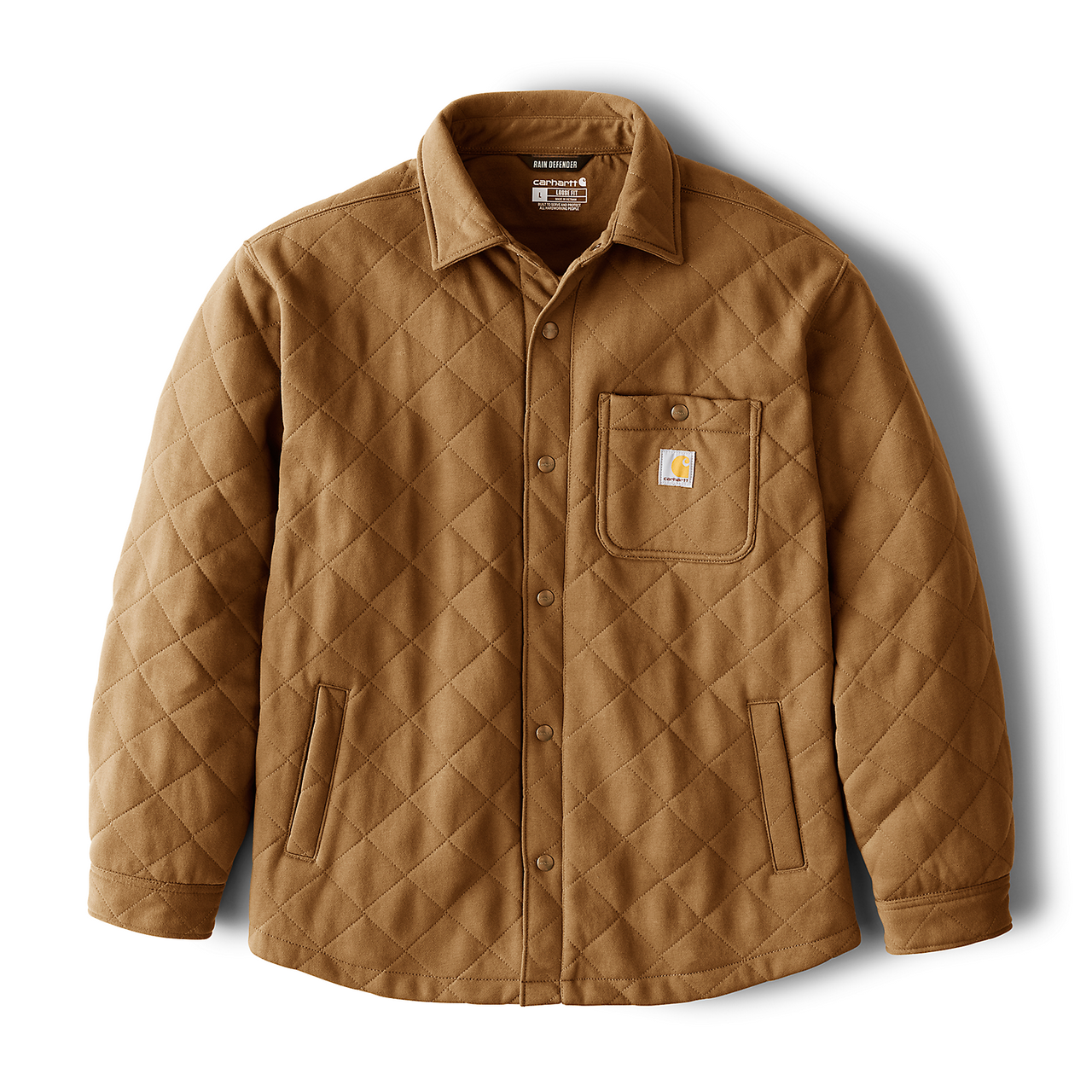 Carhartt Loose Fit Snap Front - 107270 BRN