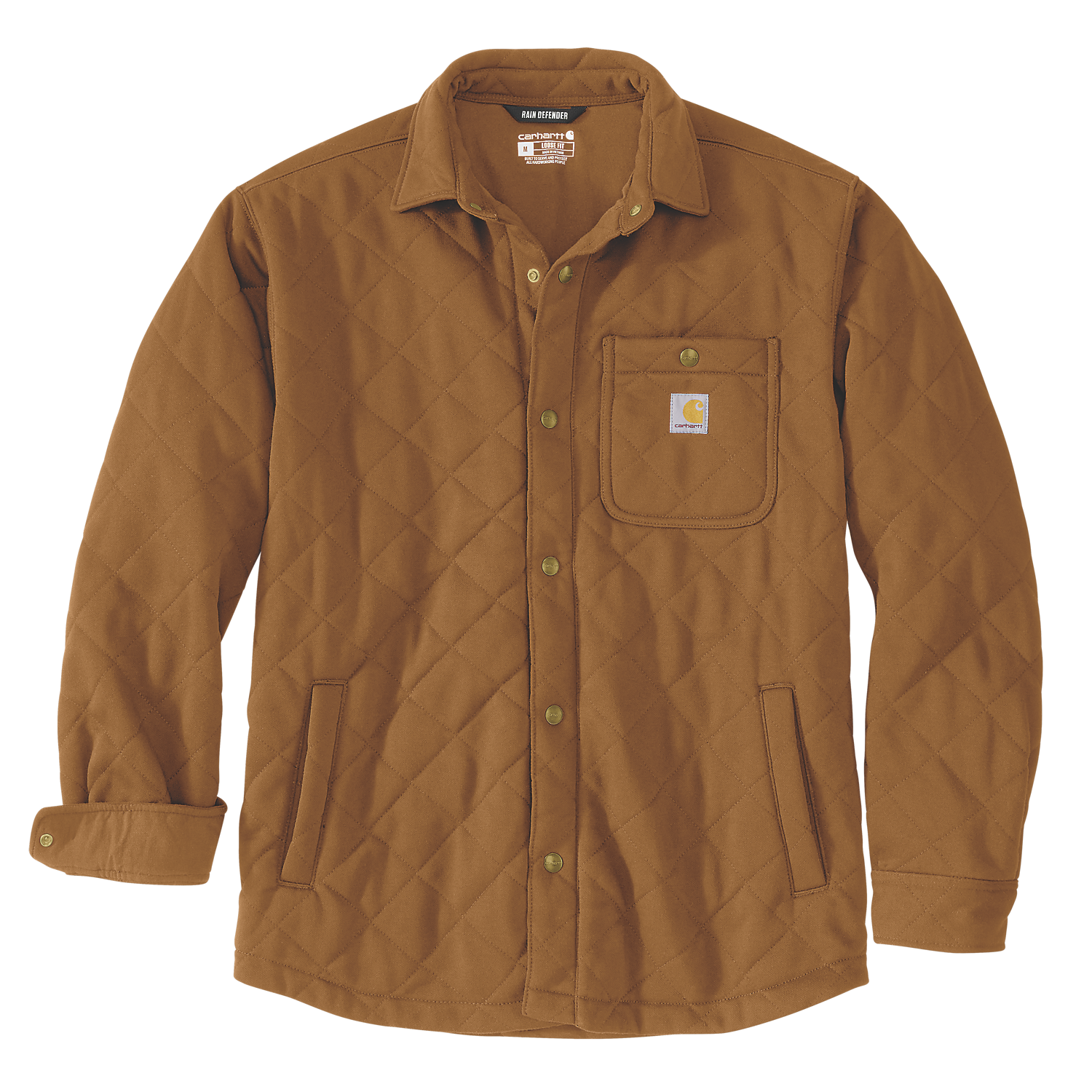 Carhartt Loose Fit Snap Front - 107270 BRN