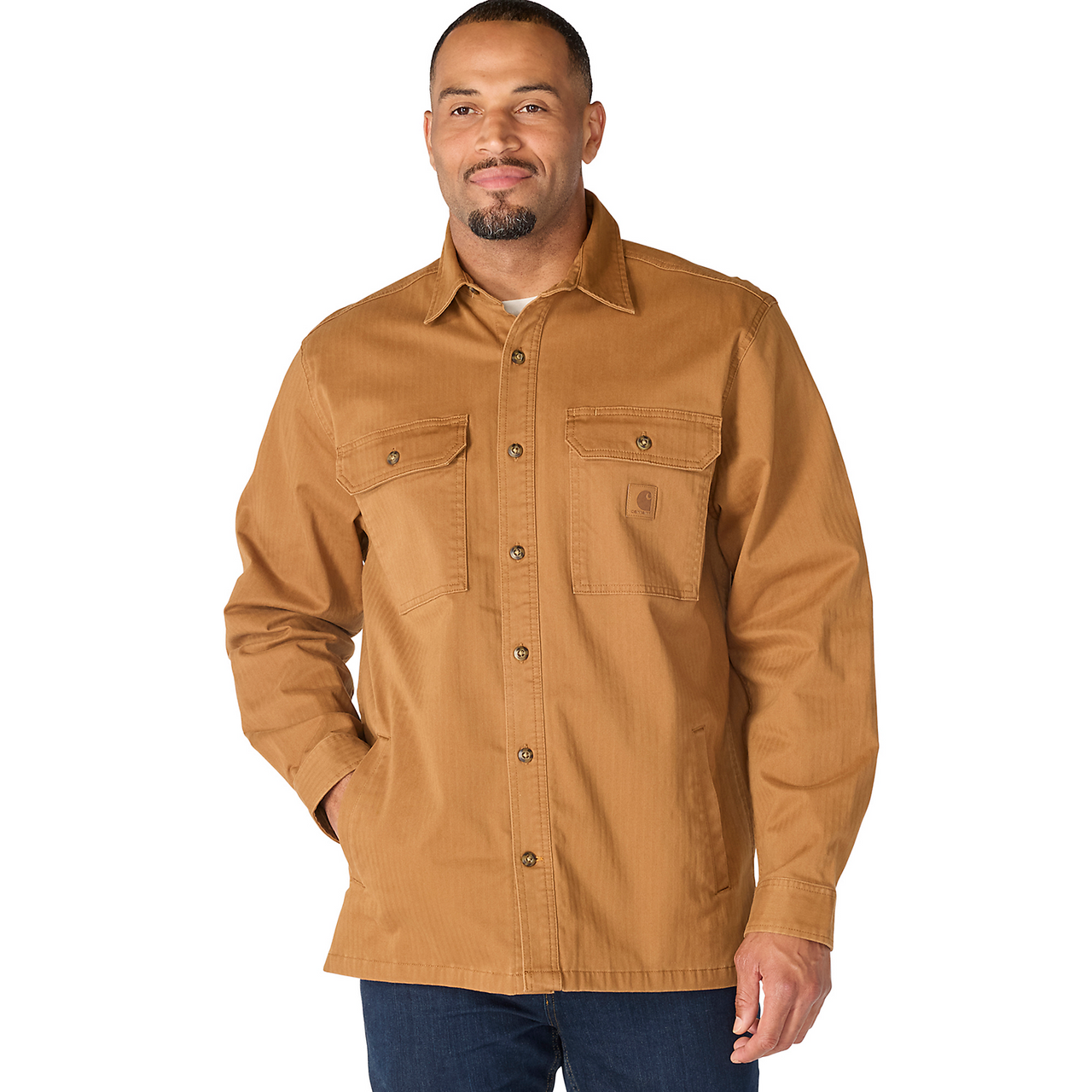 Carhartt Newcastle Shirt Jack - 107307 BRN