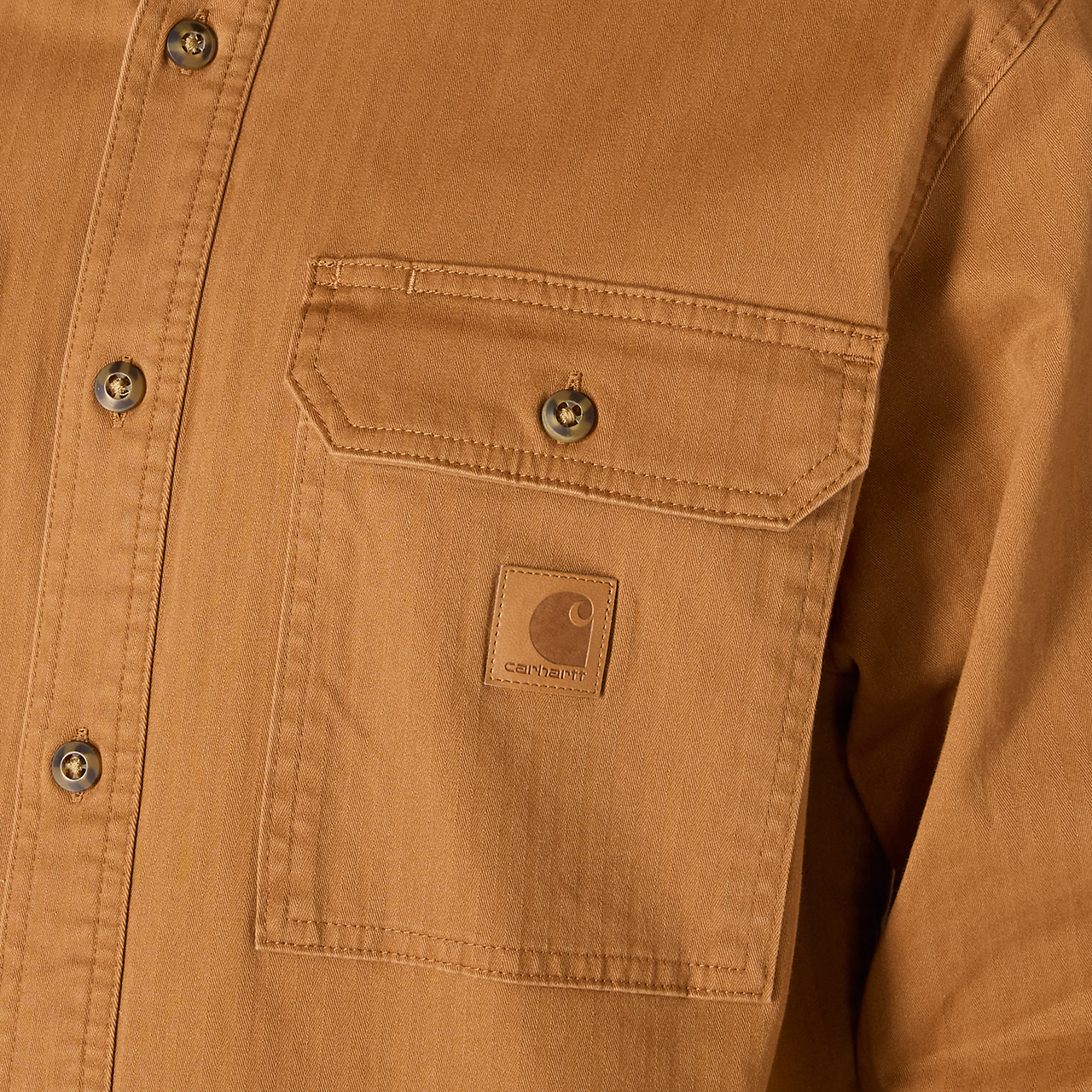 Carhartt Newcastle Shirt Jack - 107307 BRN