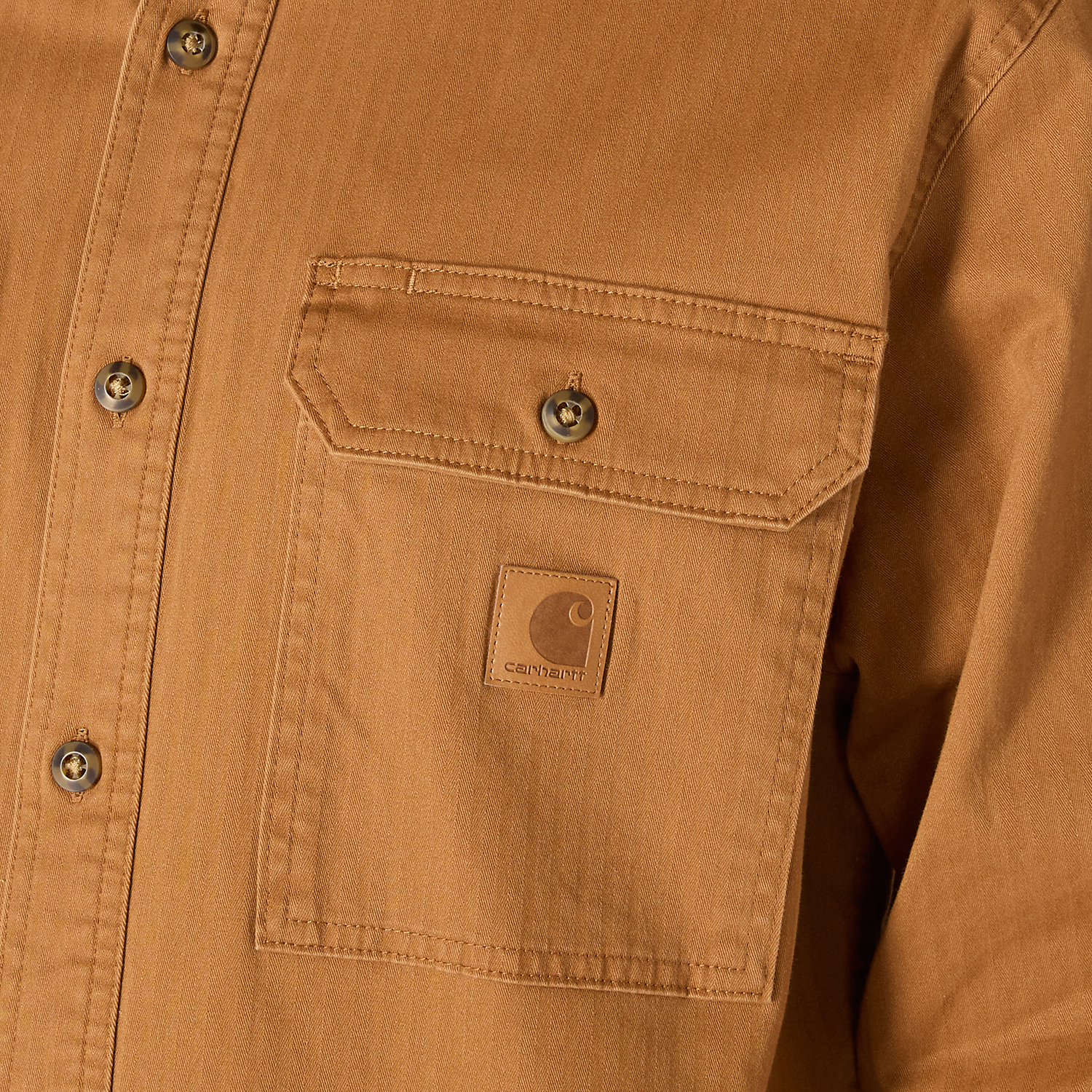 Carhartt Newcastle Shirt Jack - 107307 BRN