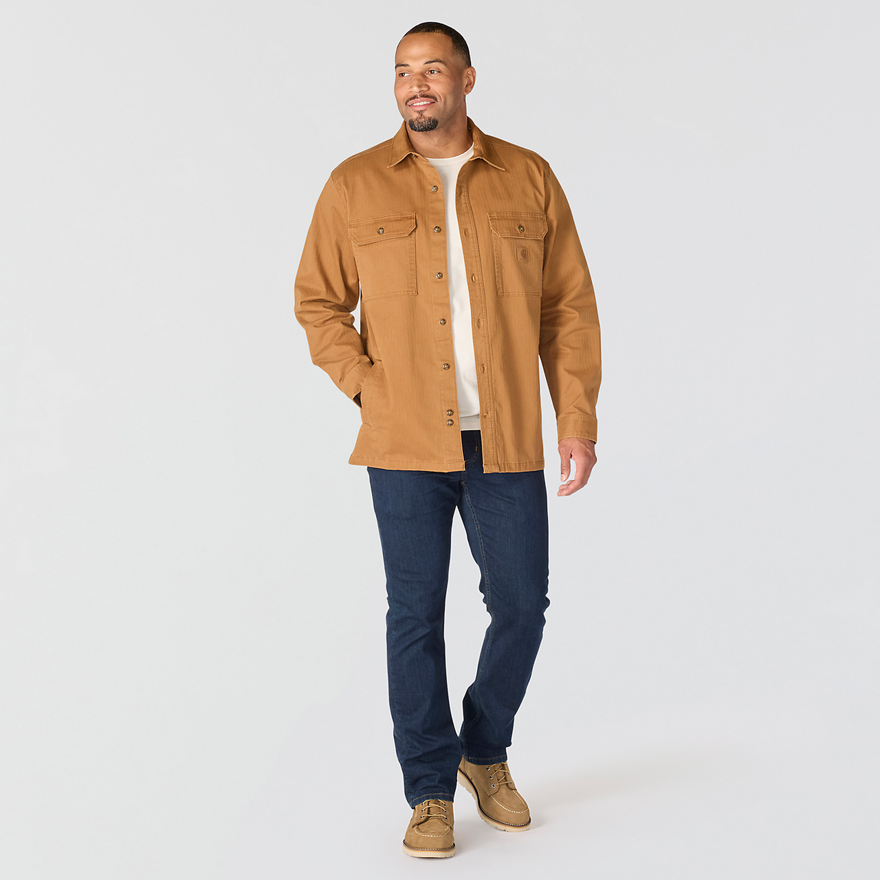 Carhartt Newcastle Shirt Jack - 107307 BRN