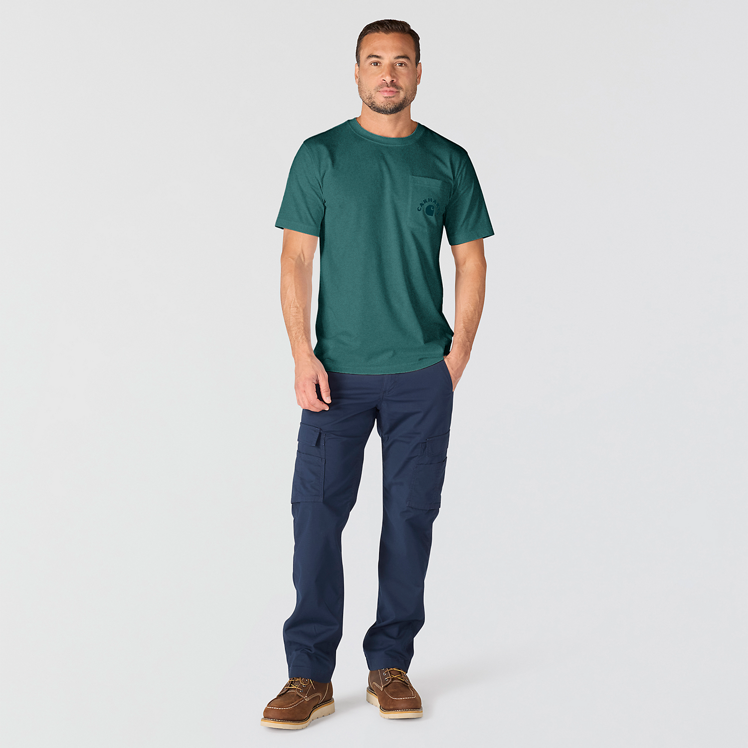 Carhartt Irvine Relaxed Work T-shirt - 107317 GO3