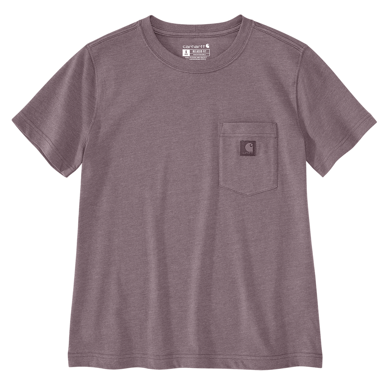 Carhartt Women Irvine Relaxed T-shirt - Berry Heather 107391 V96