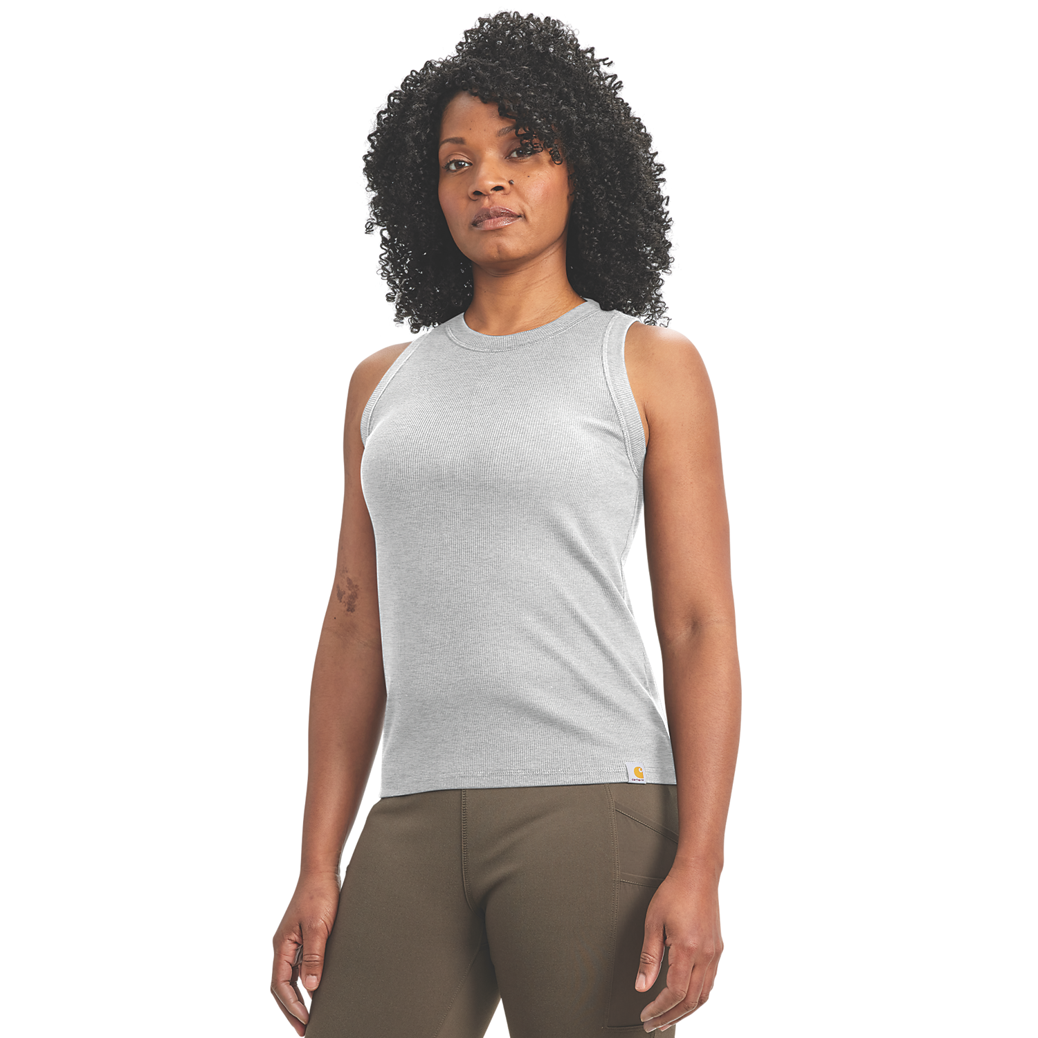 Carhartt Women Relaxed Rubbed Tank - 107481 HGY