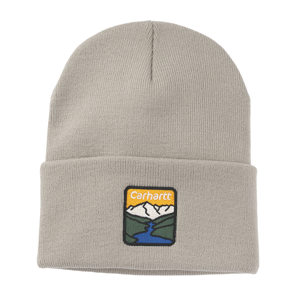 Carhartt River Cuffed Beanie - 107706 Gray Dunes EE2