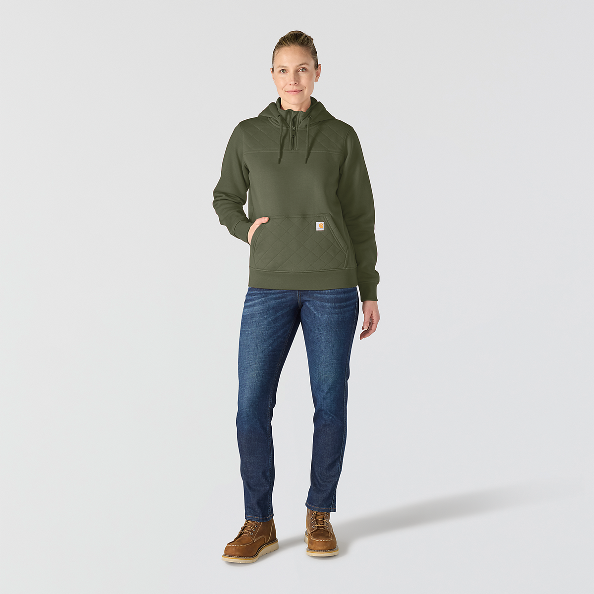 Carhartt Paxton Qrt Zip Sweatshirt - 107753 N04