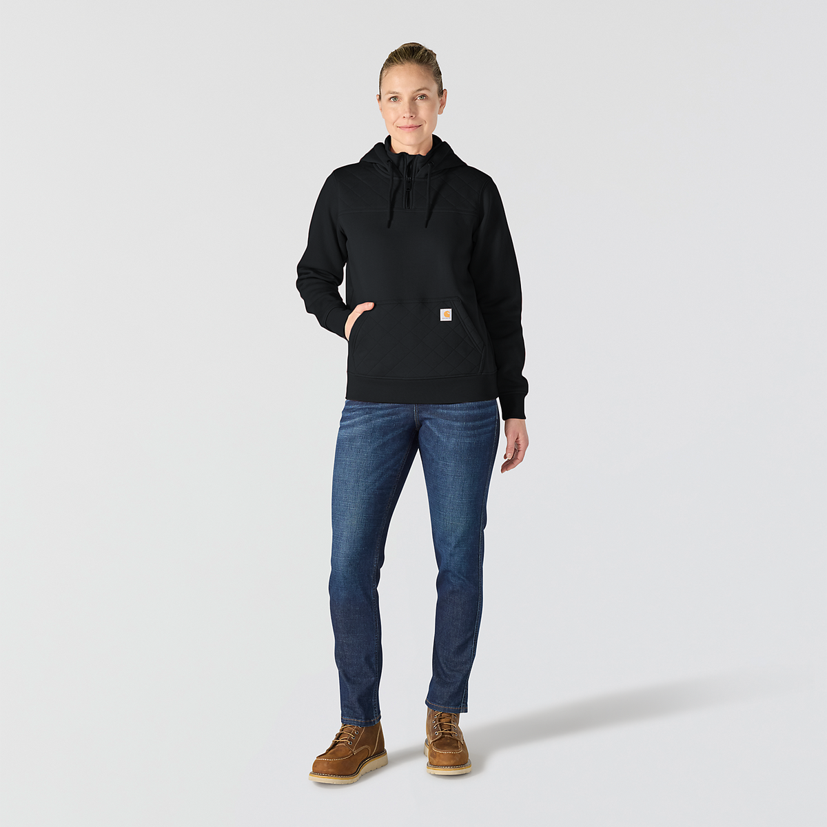 Carhartt Paxton Qrt Zip Sweatshirt - 107753 N04