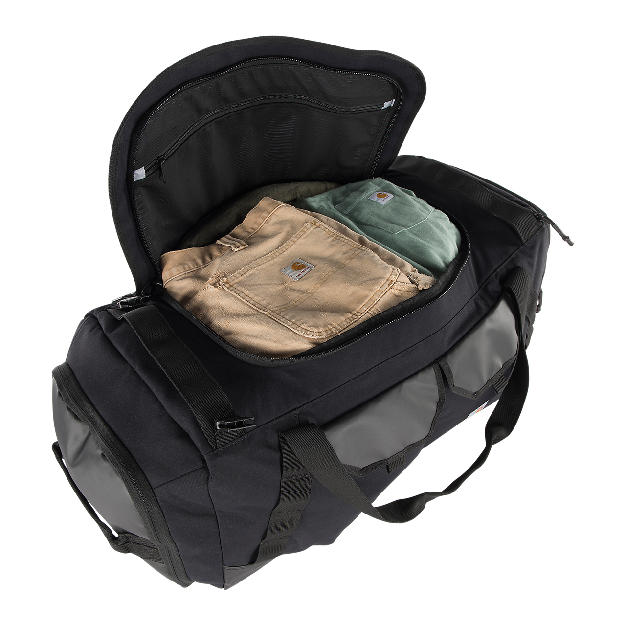 Carhartt 55L Nylon Heavy Haul Duffel Black - 802631 001