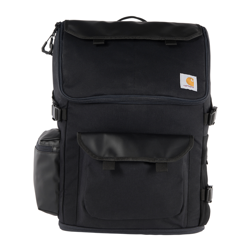 35L Nylon Workday Backpack Black