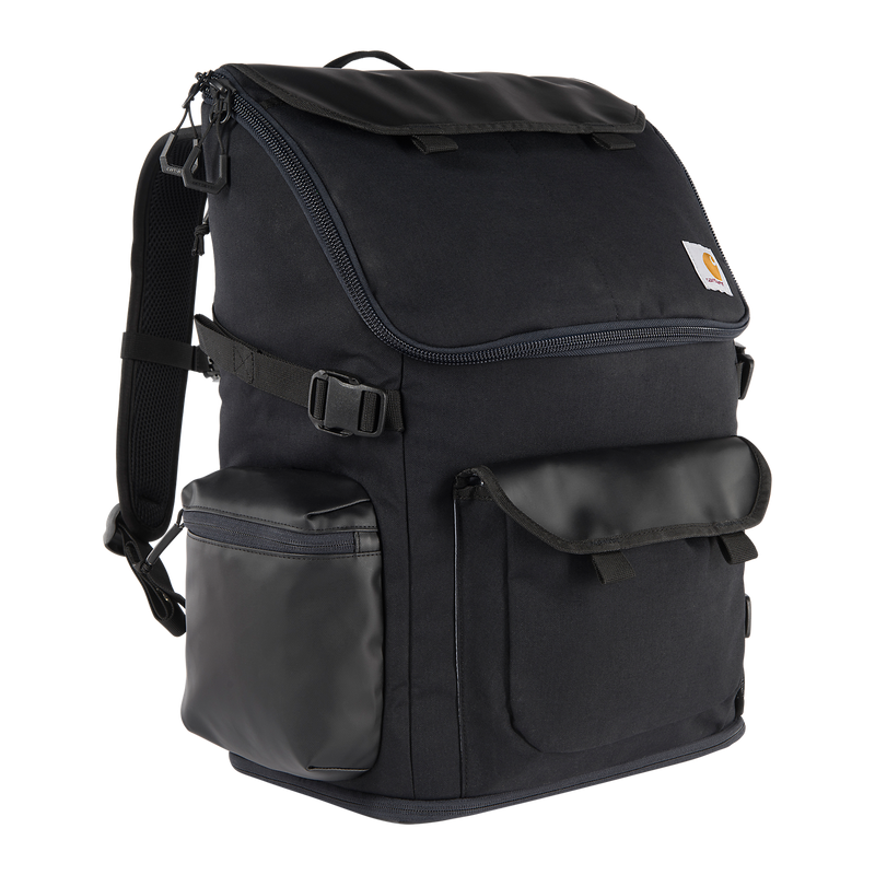 35L Nylon Workday Backpack Black