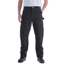 Carhartt Double Front Utility Work Pant - B01 Black - 106679