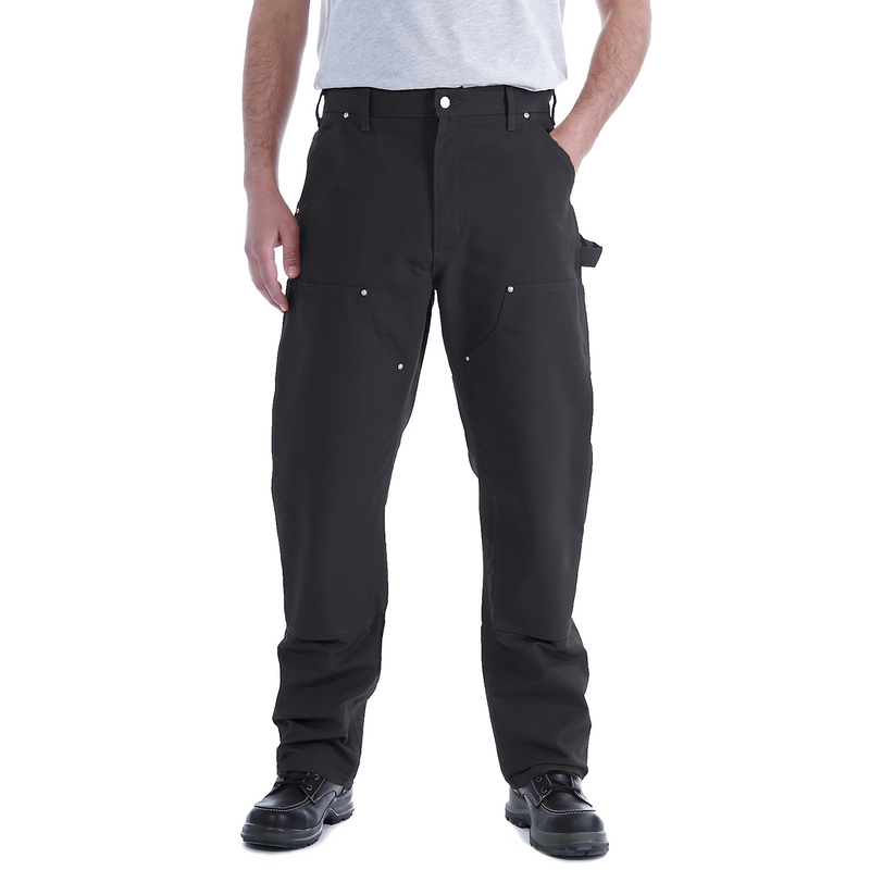 Carhartt Double Front Utility Work Pant - B01 Black