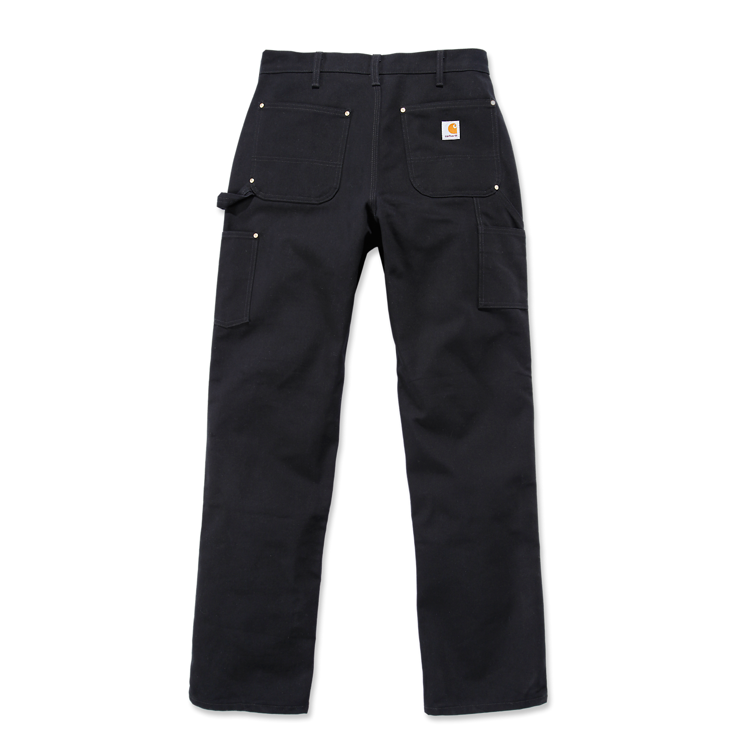 Carhartt Double Front Utility Work Pant - B01 Black - 106679