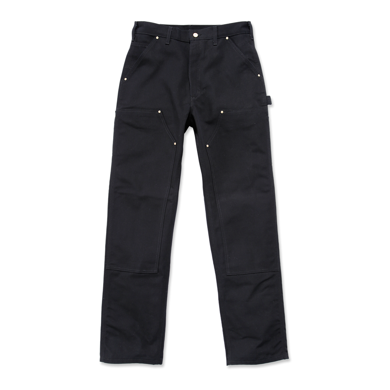 Carhartt Double Front Utility Work Pant - B01 Black - 12173