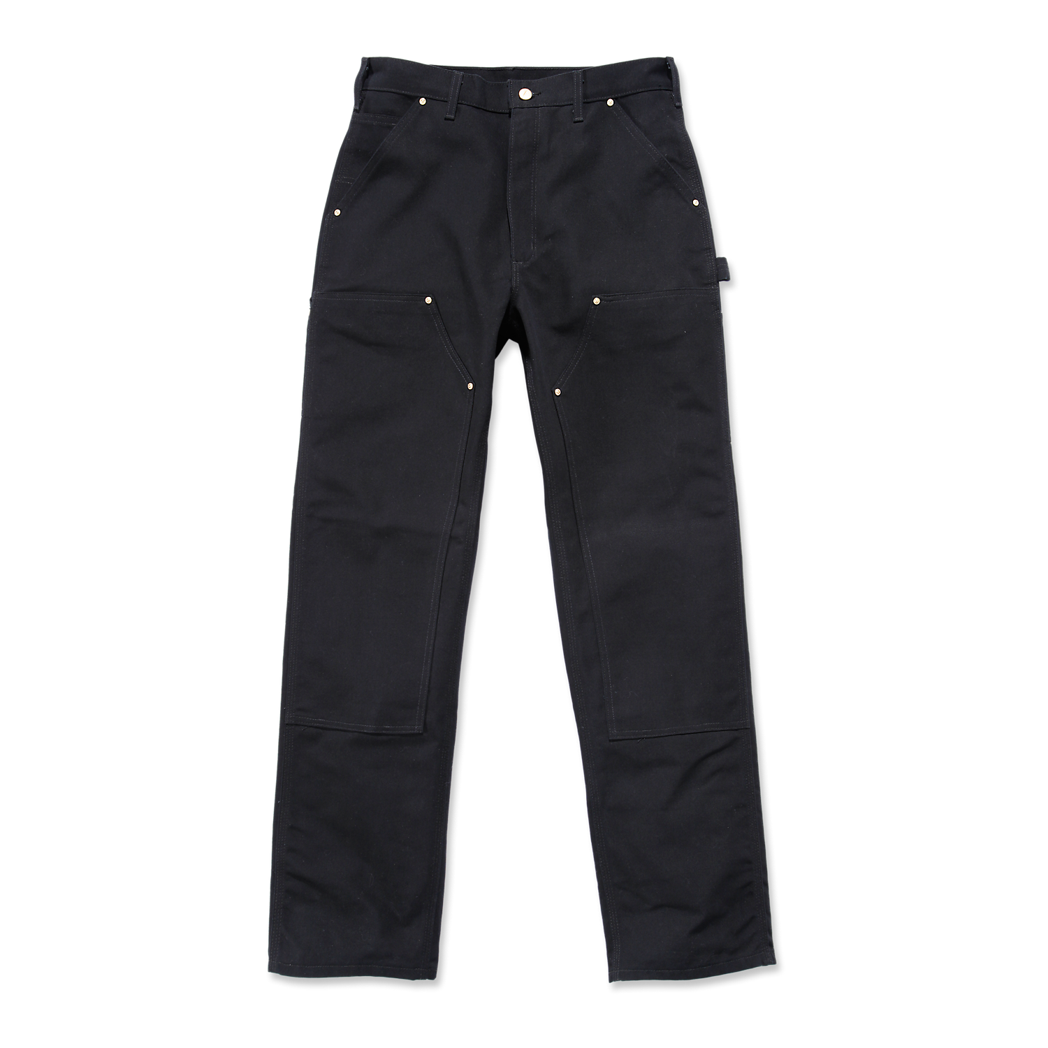 Carhartt Double Front Utility Work Pant - B01 Black - 106679
