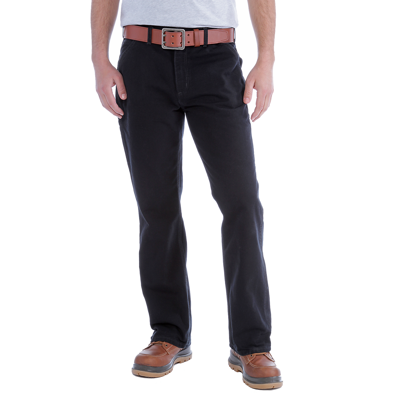 Carhartt Double Front Utility Work Pant - B01 Black - 12173