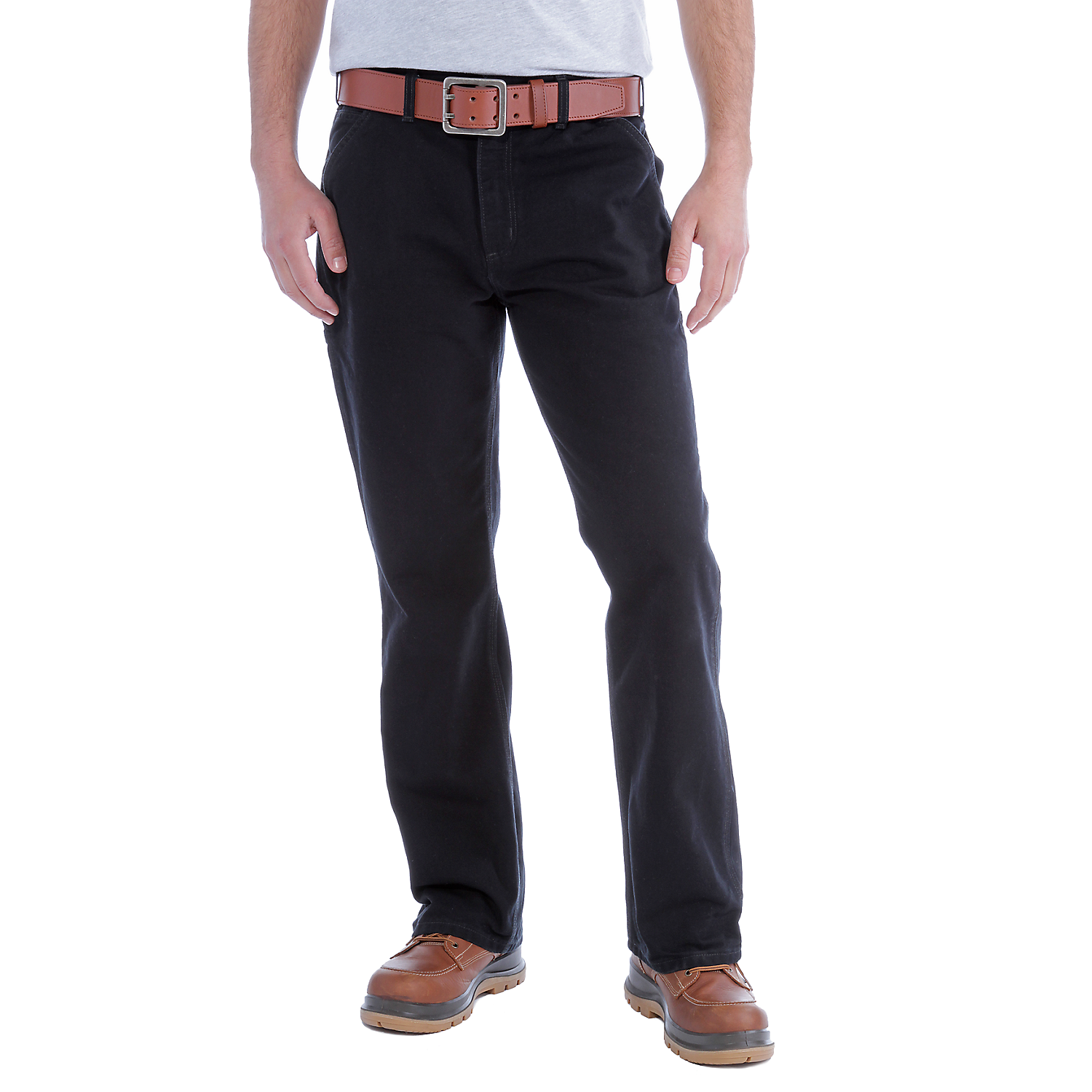 Carhartt Double Front Utility Work Pant - B01 Black - 12173
