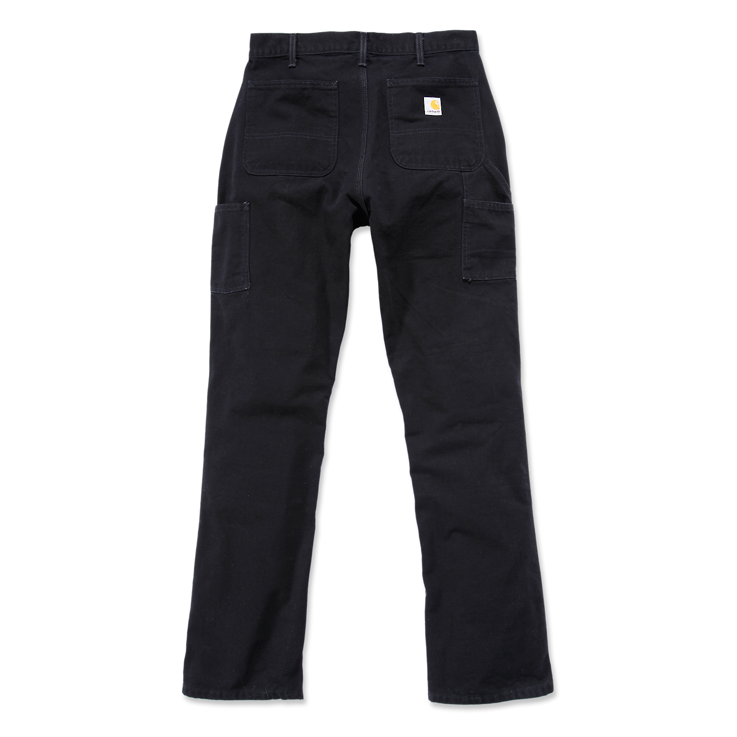 Carhartt Double Front Utility Work Pant - B01 Black - 106679