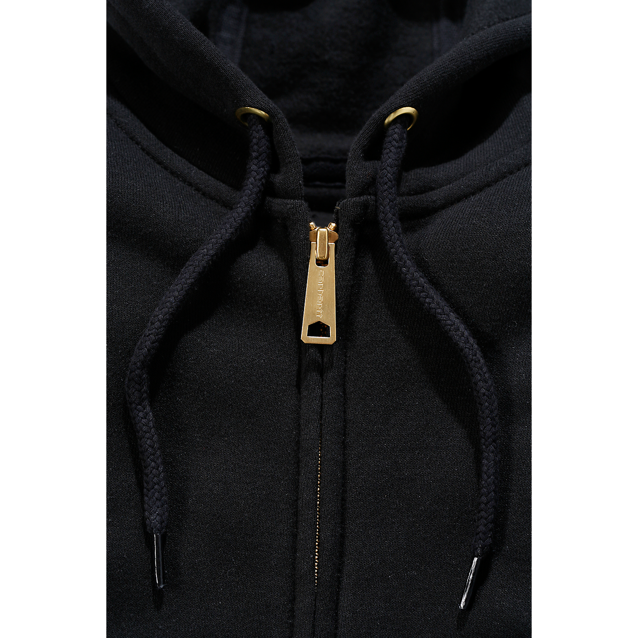 Carhartt Hooded Sweatshirt With Zipper K122 - Black