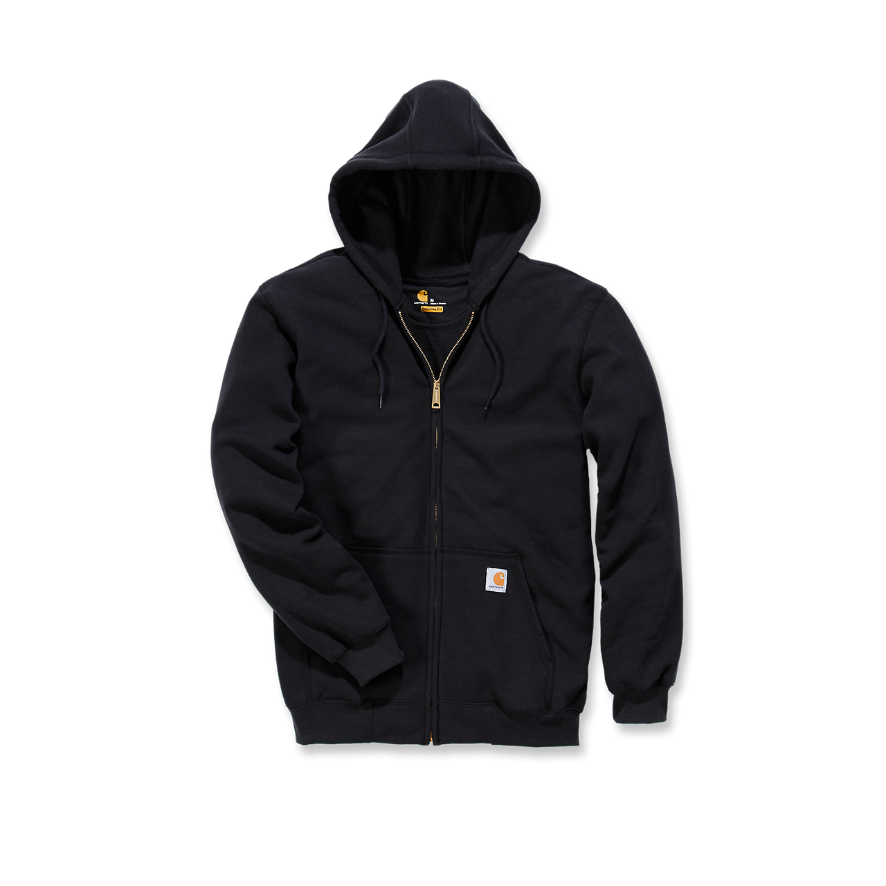 Carhartt Hooded Sweatshirt With Zipper K122 - Black
