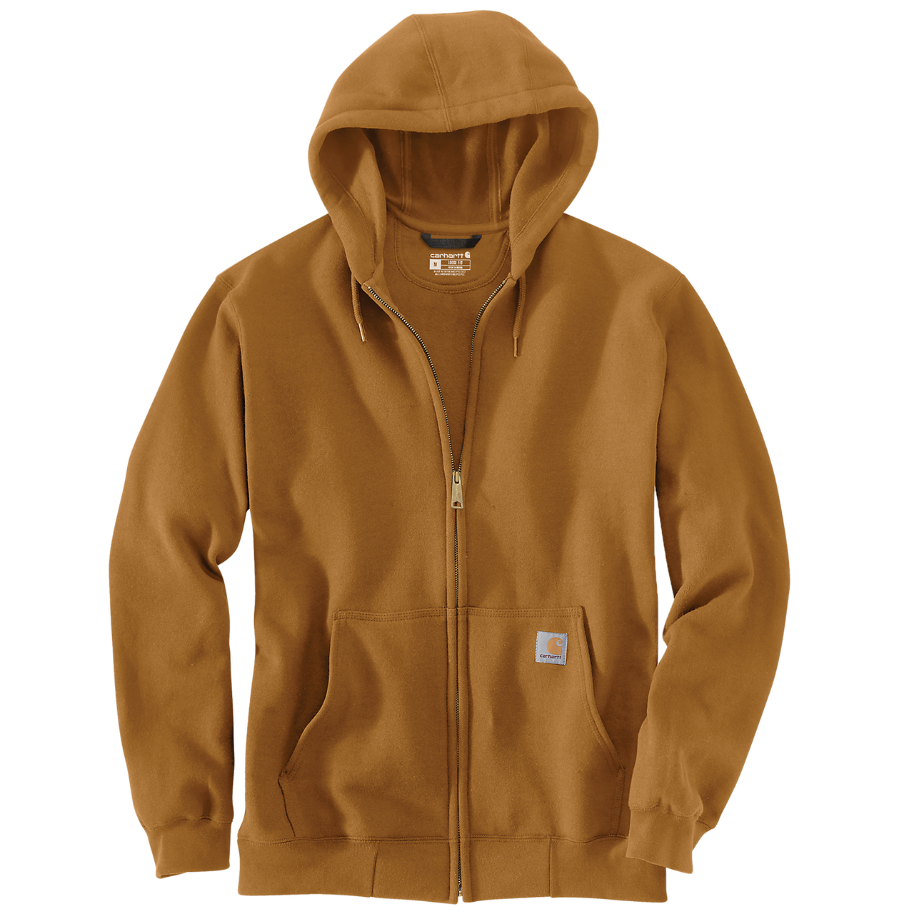 Carhartt Hooded Sweatshirt With Zipper K122 - BRN
