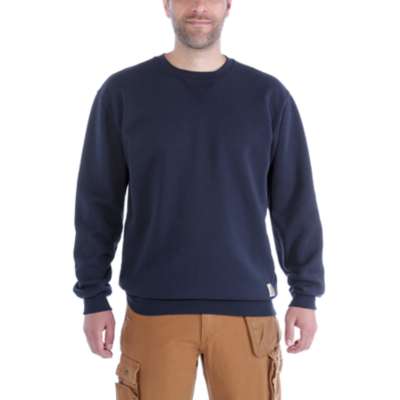 Carhartt sweatshirt met ronde hals - K124 marineblauw