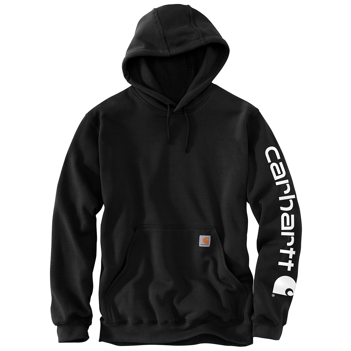 Carhartt Sleeve Logo Hoodie - K288 Black