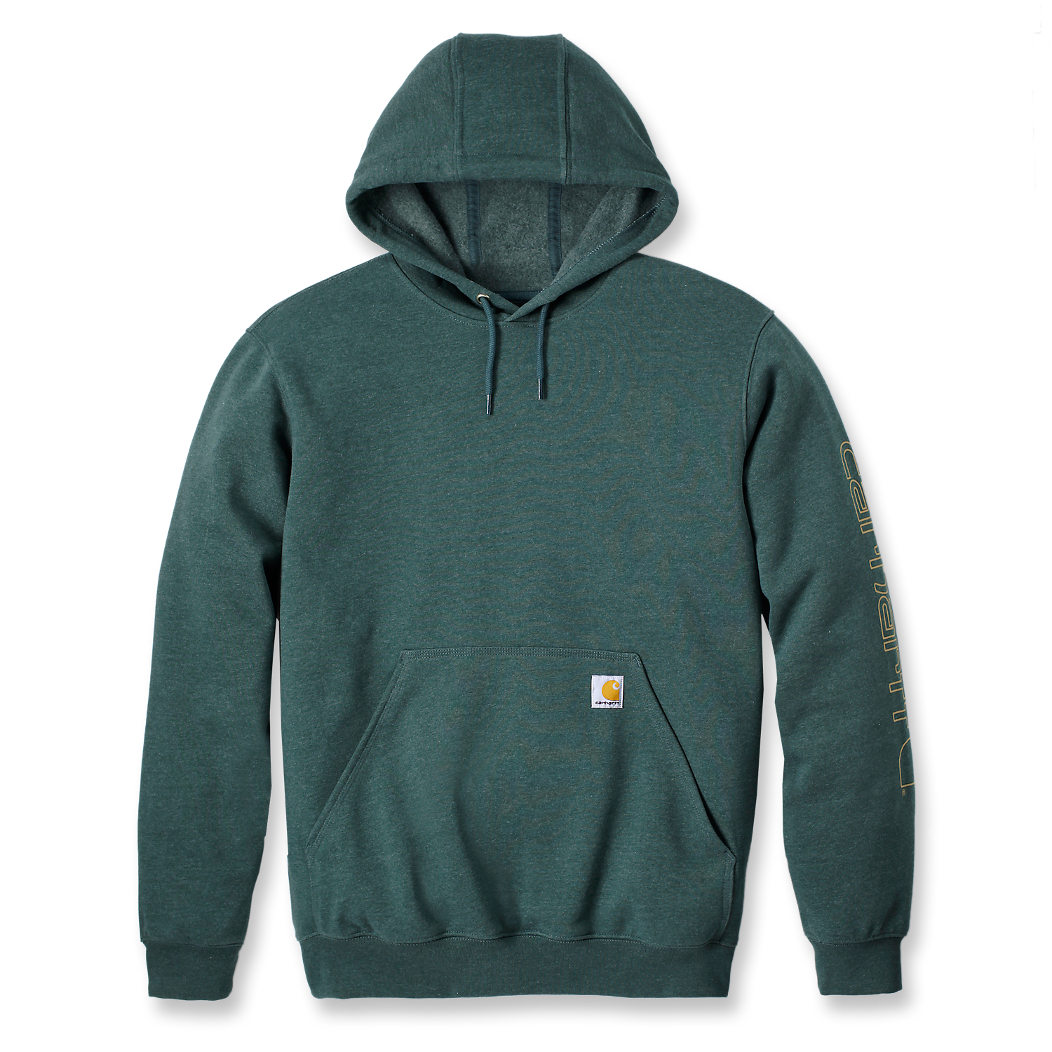 Kapuzenärmel-Logo-Pullover Elm Space Dye - K288