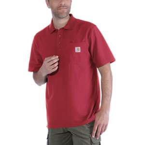 Carhartt Work Pocket Polo Men - Red K570