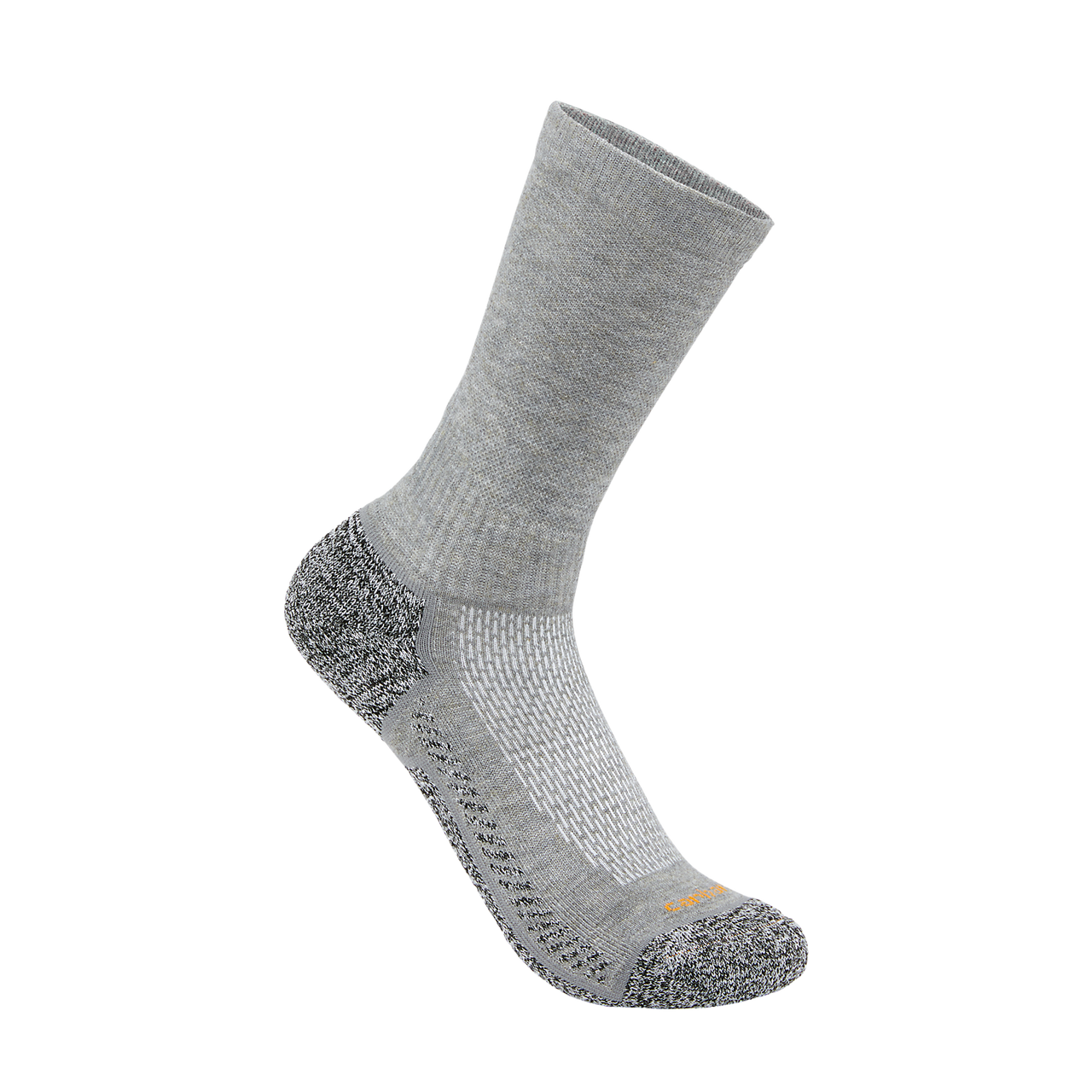 Carhartt Cotton Blend Crew Sock 3 Pack - SC4223 Heather gray
