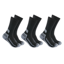 Carhartt Katoenmix Crew Sock 3-Pack - SC6203M Zwart