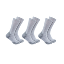 Carhartt Cotton Blend Crew Sock 3 pack - SC6203M GRY