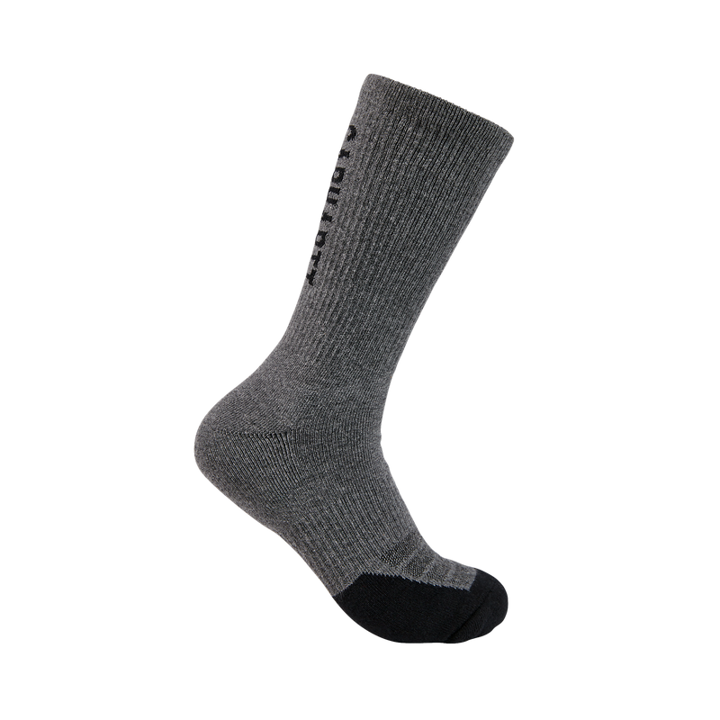 Carhartt Midweight Logo Crew Sock  3 Pack - SC9913