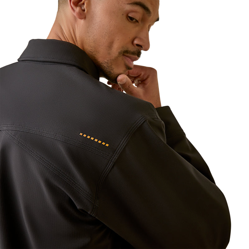 Ariat Men Rebar Dura Stretch Utility Softshell Shirt Jacket