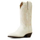 Ariat Women's Heritage R toe Stretch Fit Western Boot - ivory 10046898