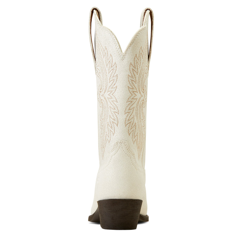 Ariat Women's Heritage R toe Stretch Fit Western Boot - ivory 10046898