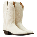 Ariat Women's Heritage R toe Stretch Fit Western Boot - ivory 10046898
