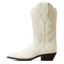 Ariat Women's Heritage R toe Stretch Fit Western Boot - ivory 10046898