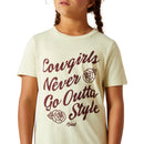 Girls Shirt Never Outta Style