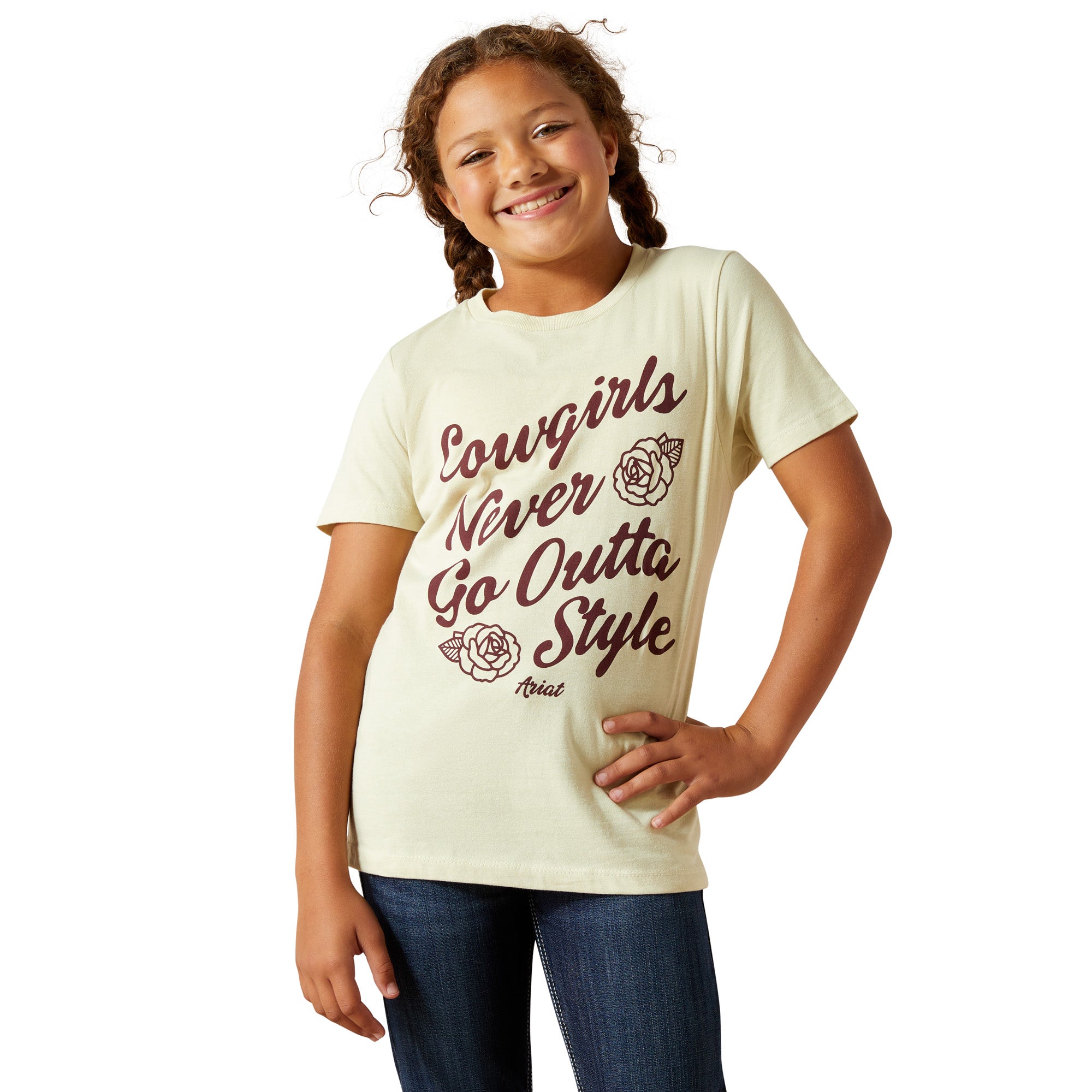 Ariat Girls Shirt Never Outta Style